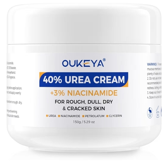 Oukeya Other - OUKEYA Urea Cream 40 Percent with 3% Niacinamide, Intensive Moisturizer